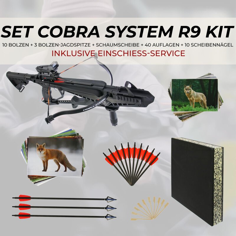 [SPECIAL] EK ARCHERY Cobra System R9 Kit - 90 lbs / 240 fps - Pistol ...
