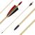 bis 20 lbs | Holzpfeil | PICEA - mit Naturfedern | Spine 20/25 lbs | 28 Zoll