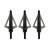 X-BOW broadheads - 3 blades  - Pack of 3