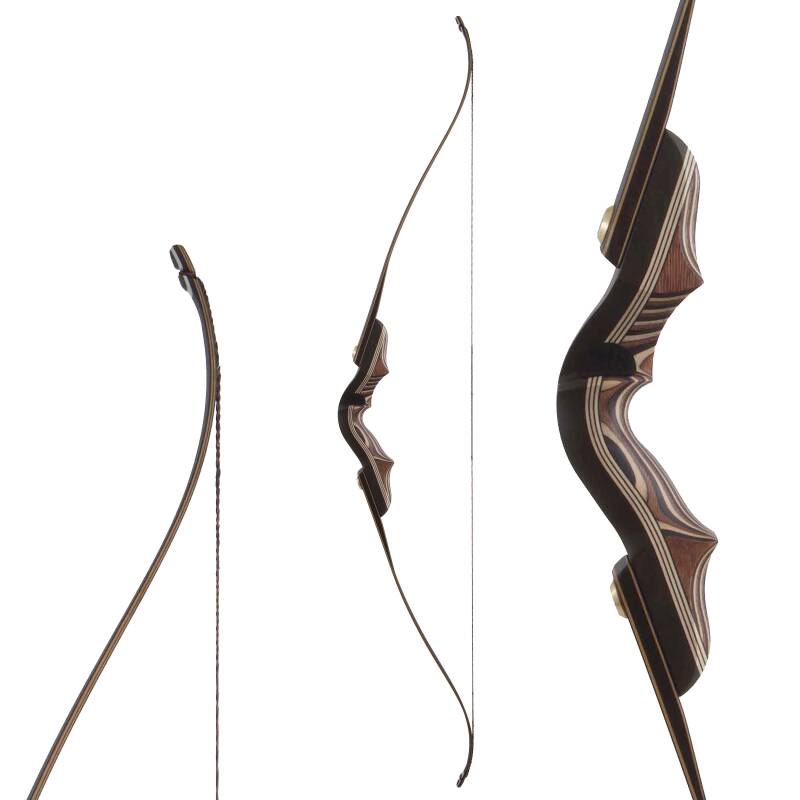 BODNIK BOWS Mohawk Hunter - 56 inches or 58 inches - 20-60 lbs - Take Down Recurve bow - by Bearpaw