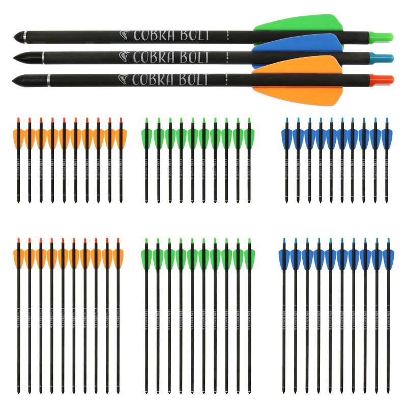 [Vorteilspack] Carbonbolzen | X-BOW FMA Bolzen fr Cobra System, Cobra R9 + R10 & Adder