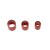SPHERE Nock Collar - Protector Ring | Ø 5,45mm | Colour: Red