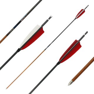 41-55 lbs | [Recommendation] Carbon arrow | MagnetoSPHERE Slim - with Feathers - Spine: 400 | 32 inches