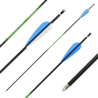 21-25 lbs | [PRICE TIP] Carbon arrow | SPHERE Slimline Pro - with Vanes - Spine: 1000 | 28 inches