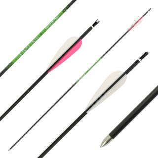 bis 20 lbs | [PREISTIPP] Carbonpfeil | SPHERE Slimline Pro - mit Vanes - Spine: 1200 | 28 Zoll