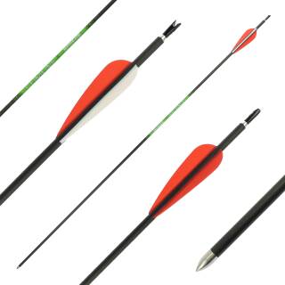 41-55 lbs | [PREISTIPP] Carbonpfeil | SPHERE Slimline Pro - mit Vanes - Spine: 400 | 32 Zoll