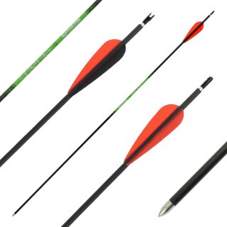 26-30 lbs | [PRICE TIP] Carbon arrow | SPHERE Slimline Pro - with Vanes - Spine: 800 | 30 inches