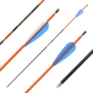 21-25 lbs | Carbonpfeil | PyroSPHERE Slim - mit Vanes - Spine: 1000 | 28 Zoll