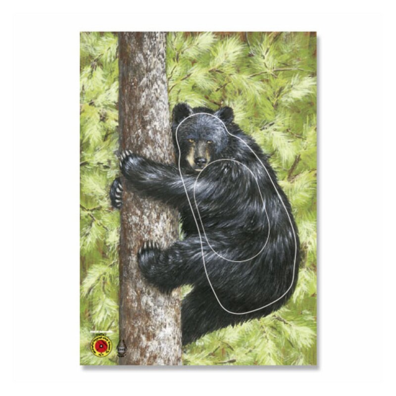 Zielscheibenauflage | Tierbild - Schwarzbär