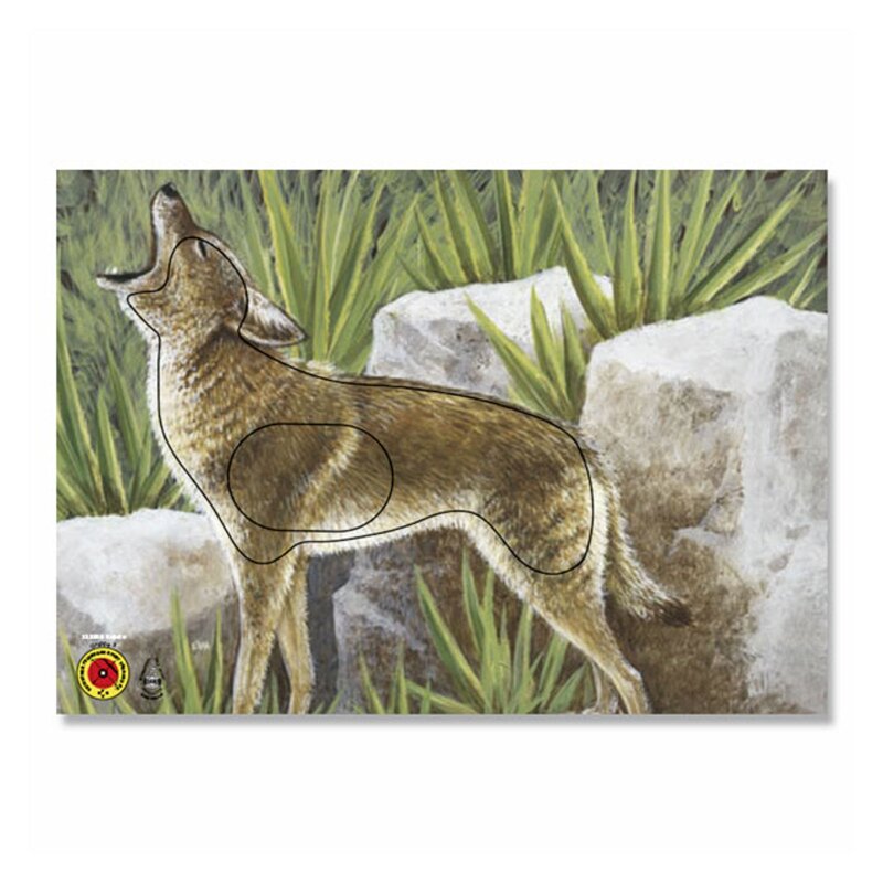 Zielscheibenauflage | Tierbild - Kojote