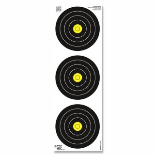 Target Face | WA Field archery triple - 20cm (Distance 5 - 20 m)