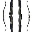 JACKALOPE - Moonstone - 60 inches - One Piece Recurve bow - 55 lbs | Left hand