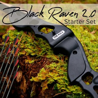 [SPECIAL] DRAKE Black Raven 2.0 - 56-60 Zoll - 30-60 lbs...