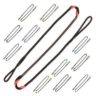 X-BOW FMA Crossbow string for Cobra System Adder - Custom | Color: Silver / Orange