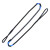 X-BOW FMA Crossbow string for Cobra System Adder - Custom | Color: Silver / Black
