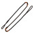 X-BOW FMA Crossbow string for Cobra System Adder - Custom | Color: Silver / Black