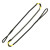 X-BOW FMA Crossbow string for Cobra System Adder - Custom | Color: Silver / Black