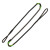X-BOW FMA Crossbow string for Cobra System Adder - Custom | Color: Silver / Black