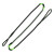 X-BOW FMA Crossbow string for Cobra System Adder - Custom | Color: Silver / Black