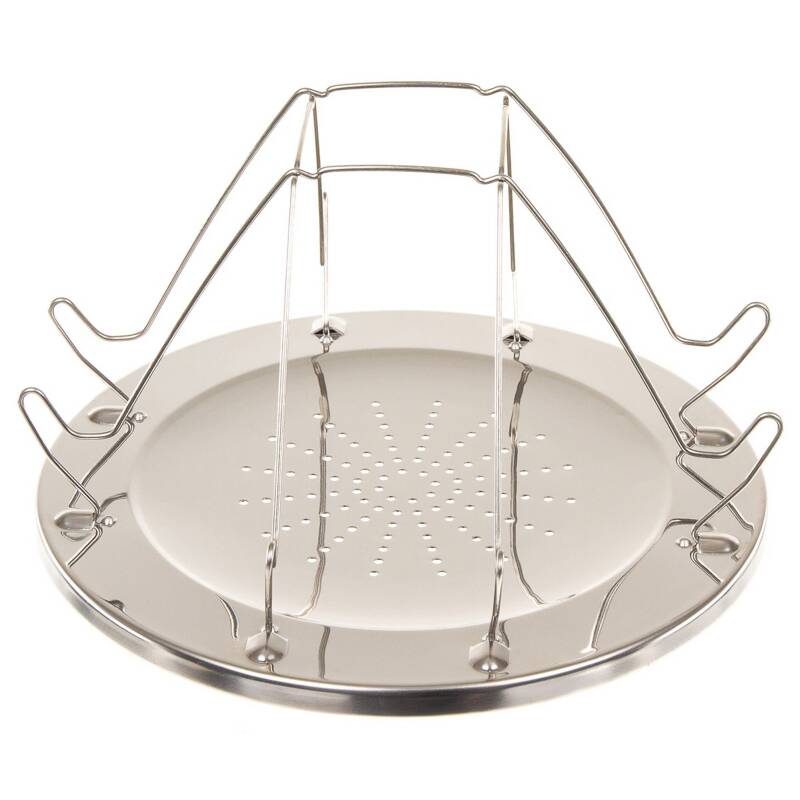 FOX OUTDOOR Campingtoaster - klappbar -  fr 4 Scheiben - mit Zange