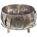 FOX OUTDOOR fire bowl - foldable - stainless steel - approx. 27 x 8 cm