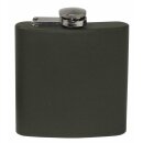 FOX OUTDOOR hip flask - stainless steel - olive - 6 OZ -...