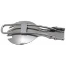 FOX OUTDOOR spork - foldable - stainless steel