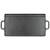 FOX OUTDOOR griddle plate - cast iron - 2 handles - approx. 50 x 23 x 1 -5 cm