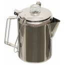 FOX OUTDOOR Kaffeekanne - mit Perkolator - Edelstahl - (9...