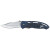 FOXOUTDOOR Jack Knife - one-handed -  blue - plastic handle