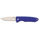 FOX OUTDOOR Klappmesser - Einhand - blau - TPR Griff