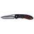 FOXOUTDOOR Jack Knife - one-handed -  handle with wooden inserts