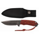 FOXOUTDOOR Knife - Redrope - large - wrapped handle - sheath