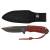 FOXOUTDOOR Knife - Redrope - large - wrapped handle - sheath