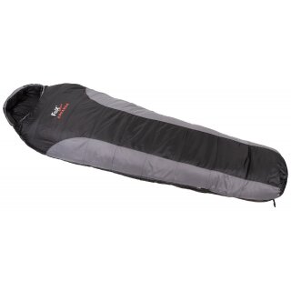 FOX OUTDOOR Mumienschlafsack - Advance - schwarz-grau