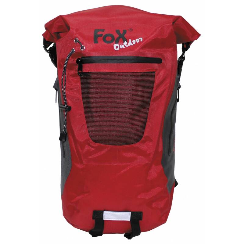 FOX OUTDOOR Rucksack - Dry Pak 20 - rot - wasserdicht