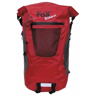 FOXOUTDOOR Backpack - Dry Pak 20 - red - waterproof