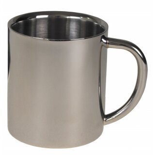 FOX OUTDOOR mug - stainless steel - double-walled - approx. 250 ml