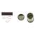 FOX OUTDOOR Waterproof box - round - olive