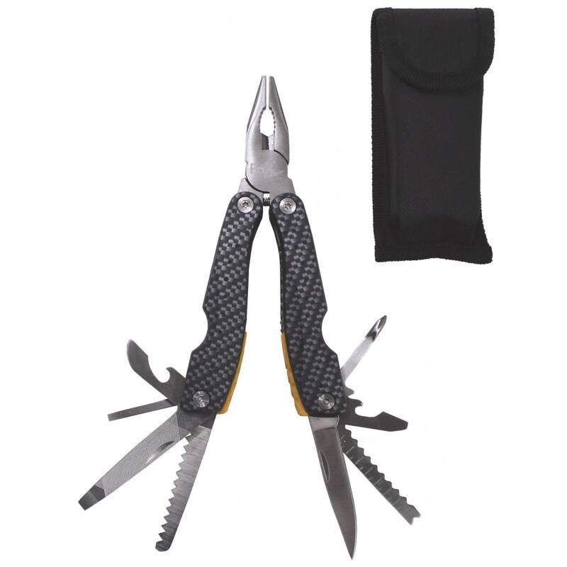 FOX OUTDOOR Werkzeugset - groe Ausfhrung - Carbon Griff