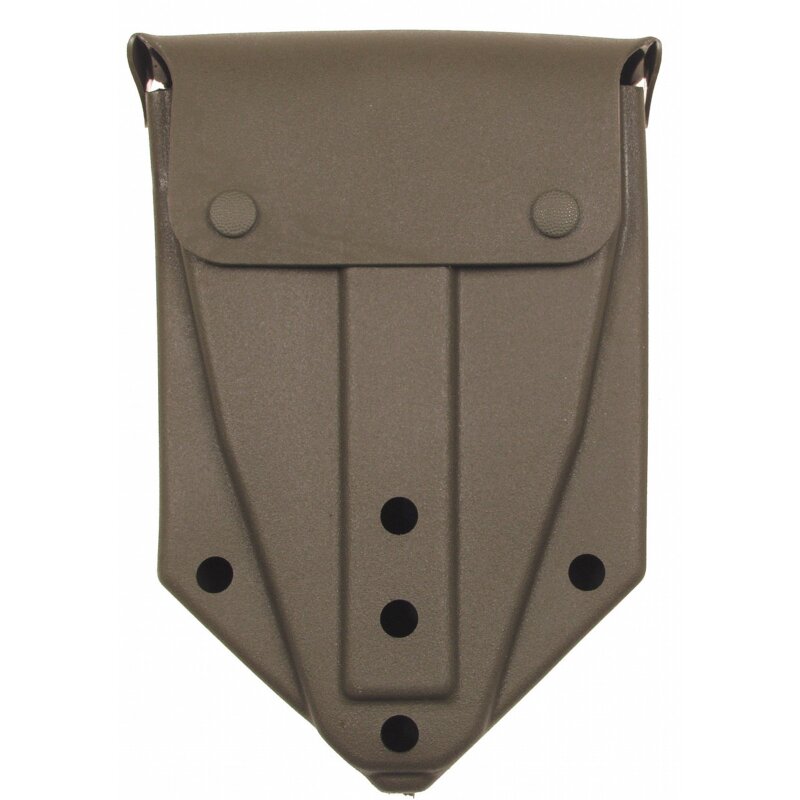 MFH BW Folding Spade Cover -  OD green - Plastic