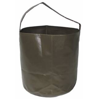 MFH folding bucket - olive - 10 l