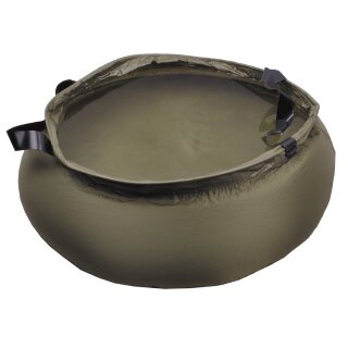 MFH Folding bowl - olive - 10 l - with bag