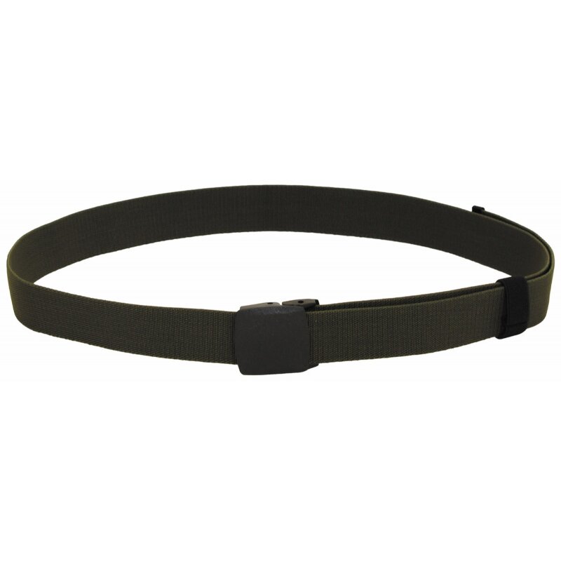 MFH Web Belt - Tactical Elastic - OD green - approx. 3,7 cm