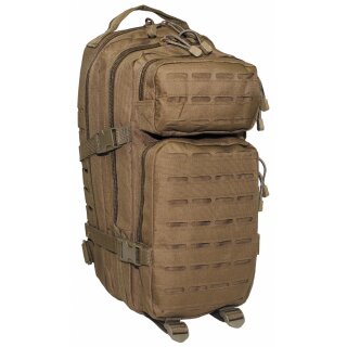 MFH HighDefence US Backpack - Assault I - Laser - coyote tan