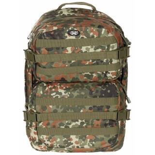 MFH HighDefence US Rucksack - Assault II - flecktarn