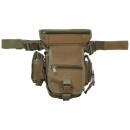 MFH Hip Bag - coyote tan - leg- and belt fixation