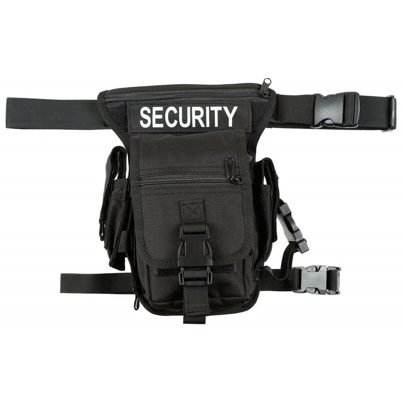MFH Hip Bag - Security - schwarz - Bein- und Gürtelbefestigung