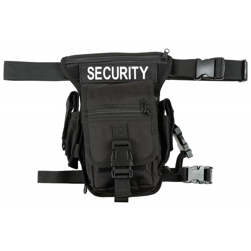 MFH Hip Bag - Security - schwarz - Bein- und Grtelbefestigung