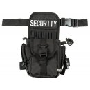 MFH Hüft- und Oberschenkeltasche - Security - schwarz
